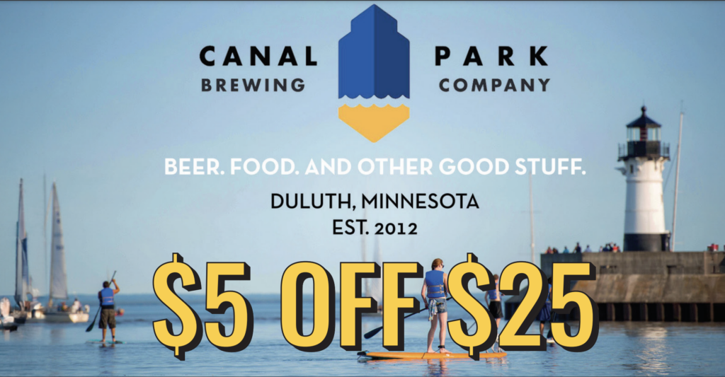 Canal Park Brewing Company coupon